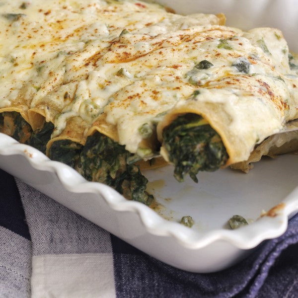 Spinach Enchiladas